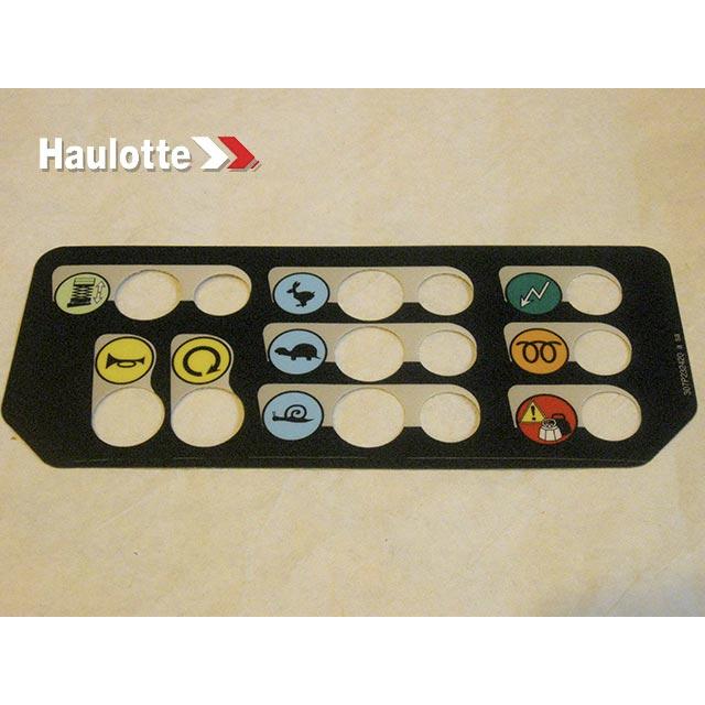 Haulotte Part # 307P232420 - PANEL DECAL