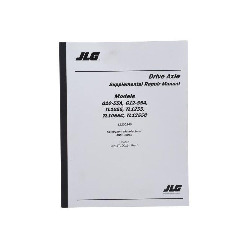 JLG Part # 31200240 - DANA AXLE REPAIR MANUAL