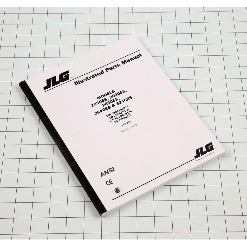 JLG Part # 3121275 - MNL. ES GLOBAL PARTS