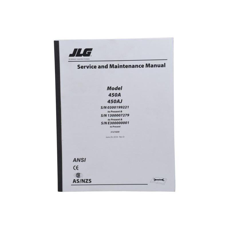 JLG Part # 3121659 - 450AJ GBL SERV