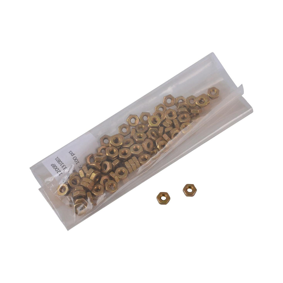 JLG Part # 3310801-100 - NUT HEX#8-32REG.HT.QTY=100