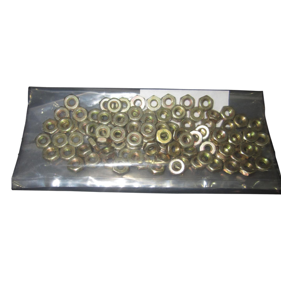 JLG Part # 3311001-100 - NUT HEX. 10-24 REG HT. QTY=100