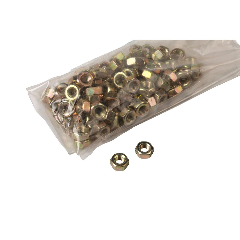 JLG Part # 3321401-100 - NUT HEX. .250-28 REG HT-QTY=100
