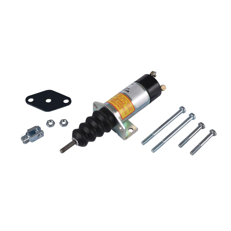 JLG Part # 3740151 - SOLENOID ASSY. KUBOTA ENGINE