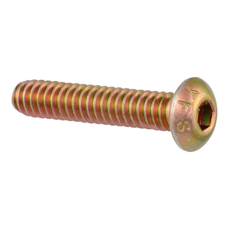 JLG Part # 3900189 - SCREW BUTTON HD 10-24X1