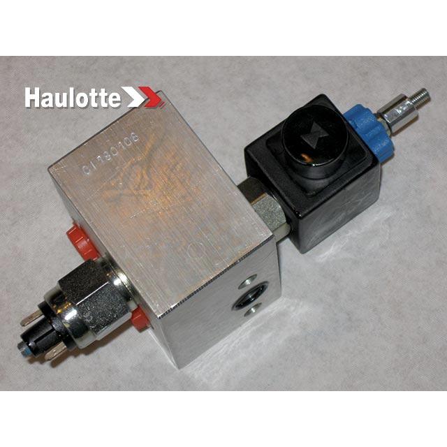 Haulotte Part # 4000005500 - HYDRAULIC BLOCK