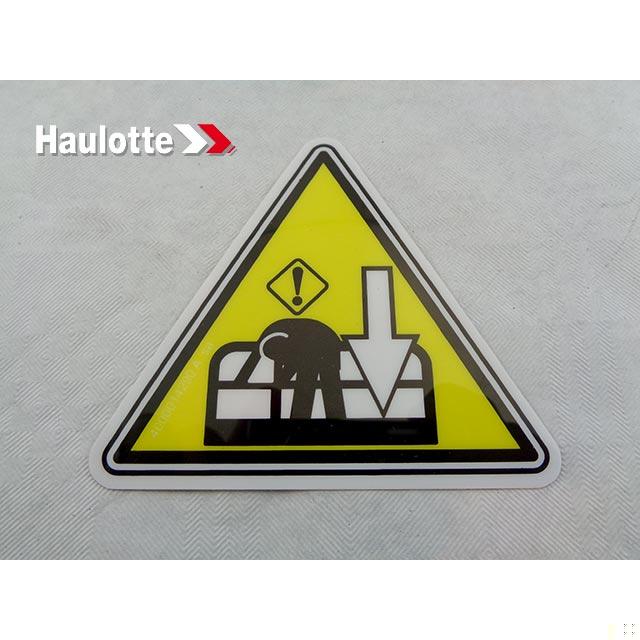 Haulotte Part # 4000014290 - INSTRUCTION LABEL