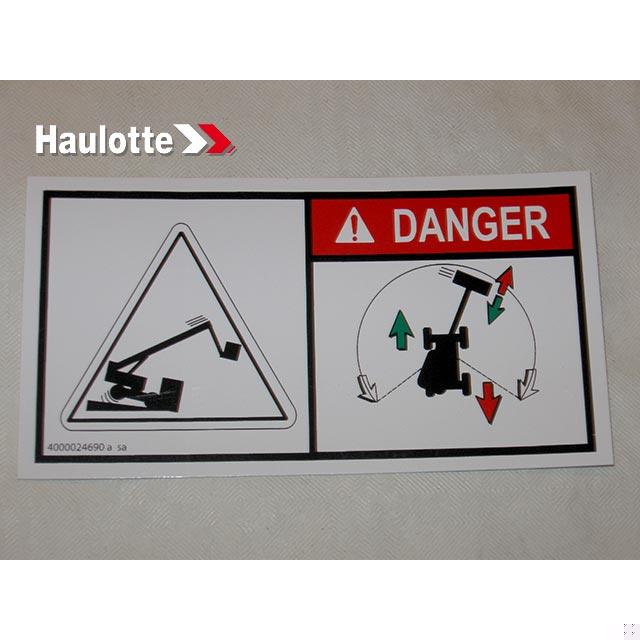 Haulotte Part # 4000024690 - BODY CRUSHING
