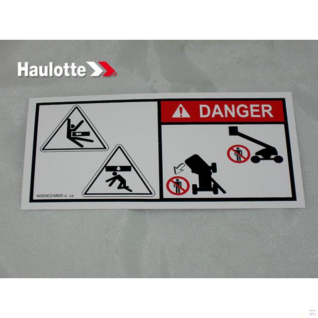 Haulotte Part # 4000024800 - BODY CRUSHING