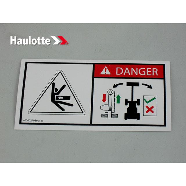 Haulotte Part # 4000027080 - BODY CRUSHING