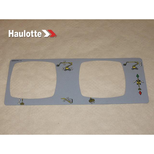 Haulotte Part # 4000033790 - Decal - Upper Control Box