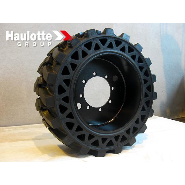 Haulotte Part # 4000061830 - WHEEL ASSEMBLY RIGHT 850X340 8