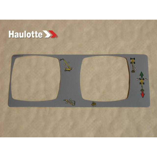 Haulotte Part # 4000097500 - Decal - Console