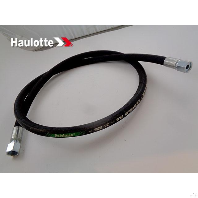 Haulotte Part # 4000100750 - HYDRAULIC HOSE 1_2P LG1750 1SC