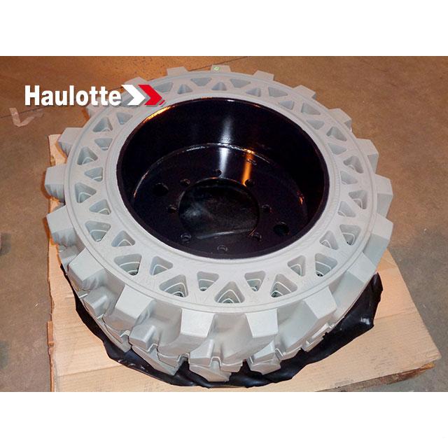 Haulotte Part # 4000102530 - WHEEL ASSEMBLY 850X340