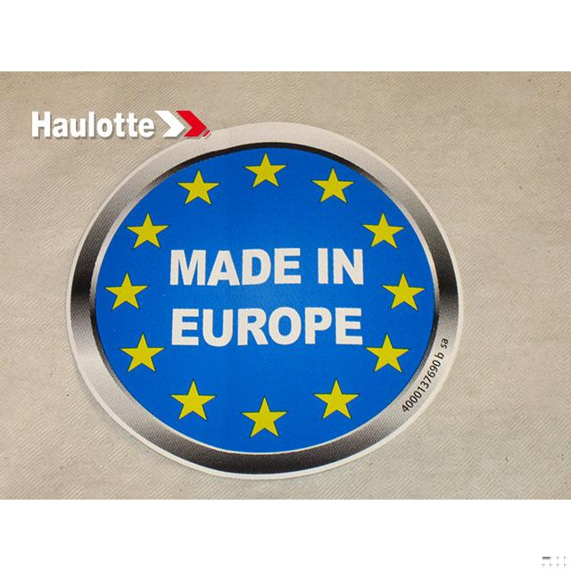 Haulotte Part # 4000137690 - INFORMATION EXPLANATION