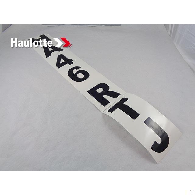 Haulotte Part # 4000138150 - COMMERCIAL NAME LABEL