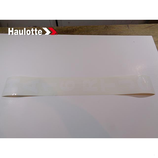 Haulotte Part # 4000138190 - COMMERCIAL NAME LABEL
