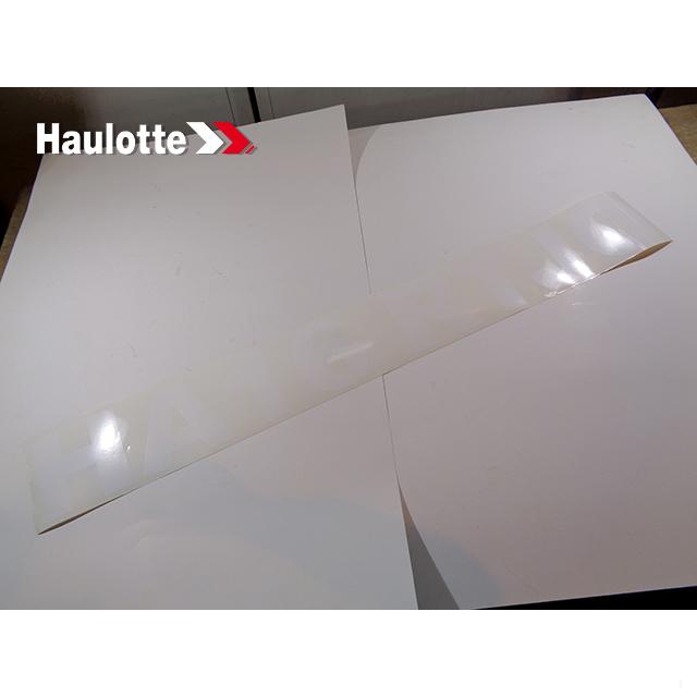 Haulotte Part # 4000138200 - COMMERCIAL NAME LABEL