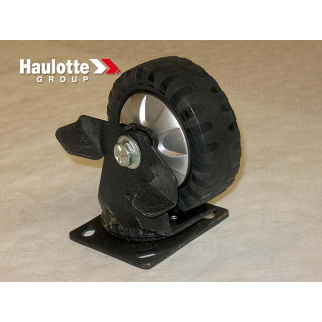 Haulotte Part # 4000207530 - CASTER WITH BRAKE