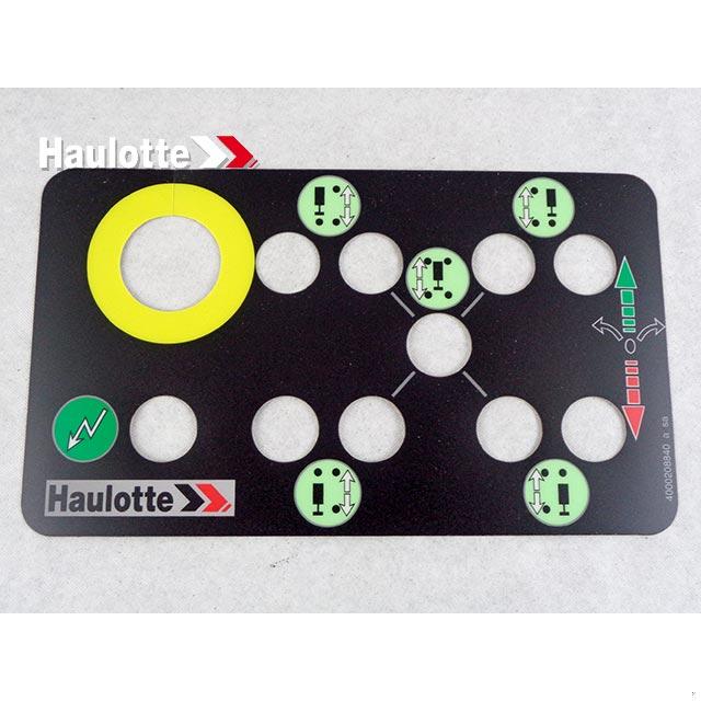 Haulotte Part # 4000208840 - UPPER CONTROL PANEL SINCE 05/2014 EN280
