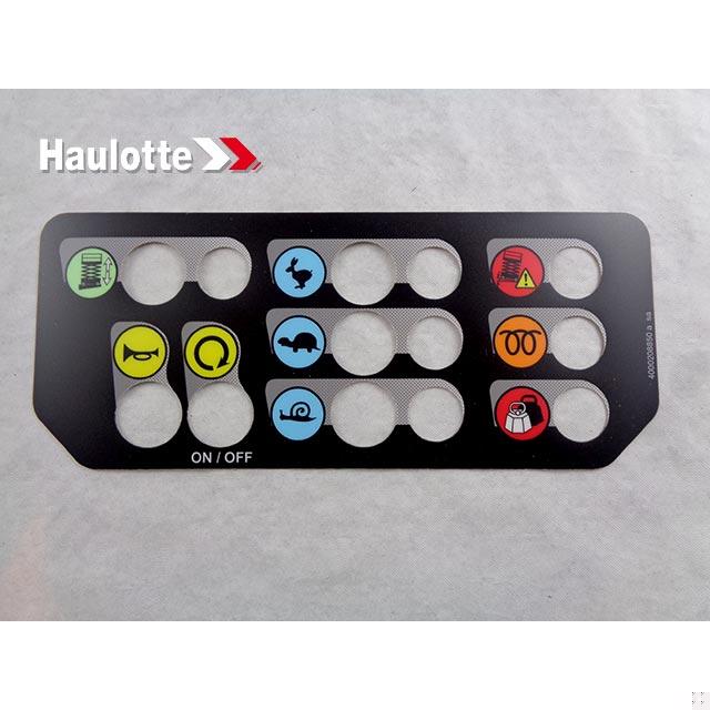Haulotte Part # 4000208850 - UPPER CONTROL PANEL SINCE 05/2014 EN280