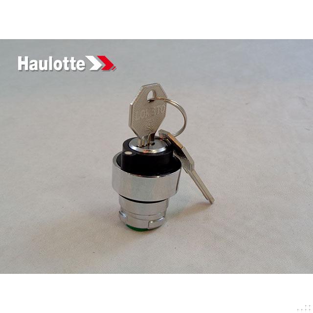 Haulotte Part # 4000243330 - ROTARY KNOB WITH KEY 3