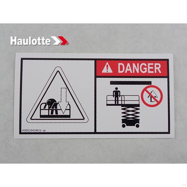 Haulotte Part # 4000244340 - BODY CRUSHING-PLATFORM