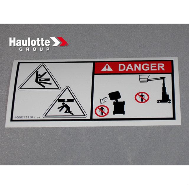 Haulotte Part # 4000272910 - BODY CRUSHING