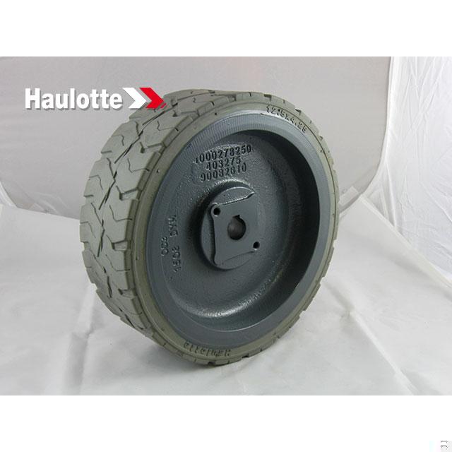 Haulotte Part # 4000278250 - WHEEL ASSEMBLY 12.5X4.25