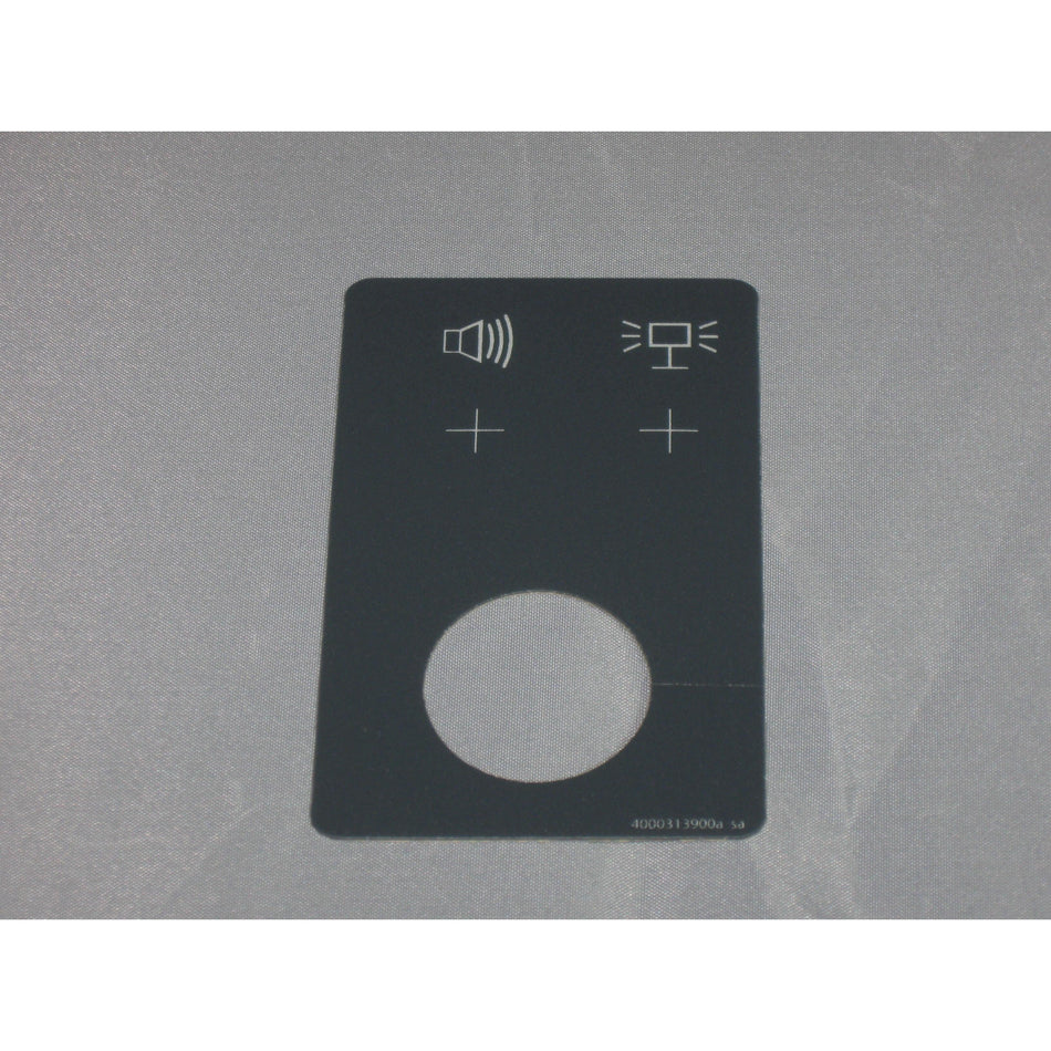 Haulotte Part # 4000313900 - LOWER CONTROL BOX LABEL RIGHT