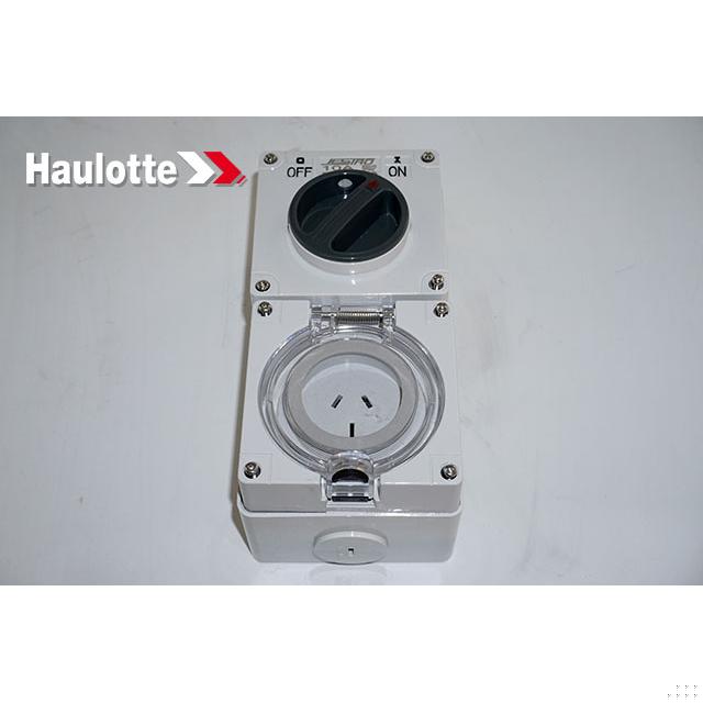 Haulotte Part # 4000316210 - PLASTIC CASE PLUG SOCKET  SWIT S023544