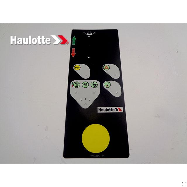 Haulotte Part # 4000325540 - UPPER CONTROL PANEL EN280