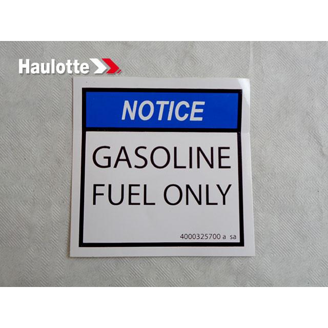 Haulotte Part # 4000325700 - INFORMATION EXPLANATION