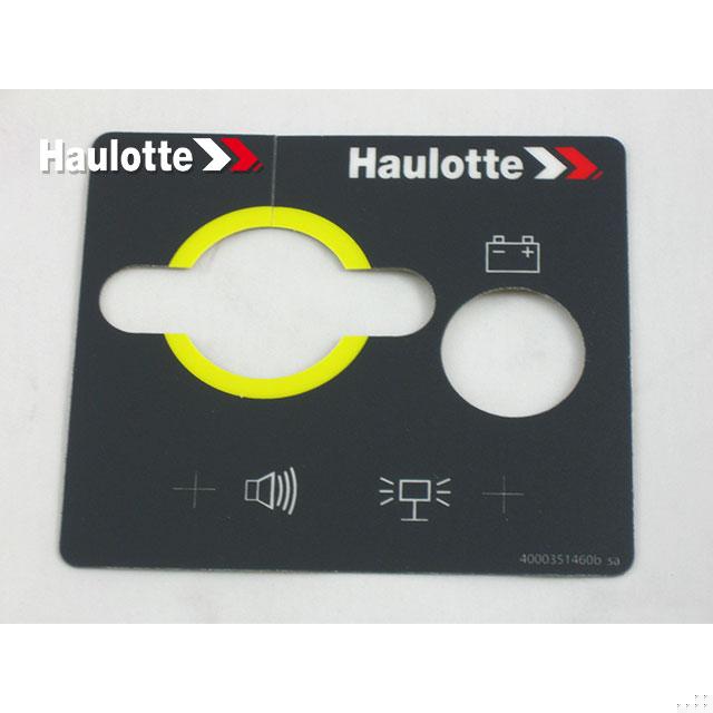 Haulotte Part # 4000351460 - FRAME CONTROL PANEL