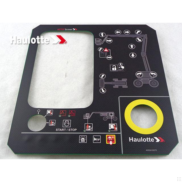 Haulotte Part # 4000416080 - PUSH BUTTON BOARD for HA16/20/26RTJ