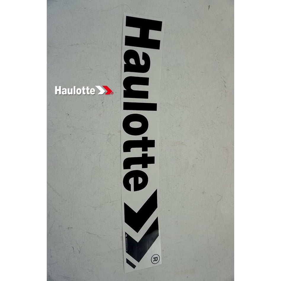 Haulotte Part # 4001072210 - ETQ GRAPHISME HAULOTTE