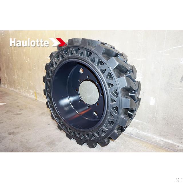 Haulotte Part # 4001074840 - WHEEL ASSY LEFT 830X285 CURED