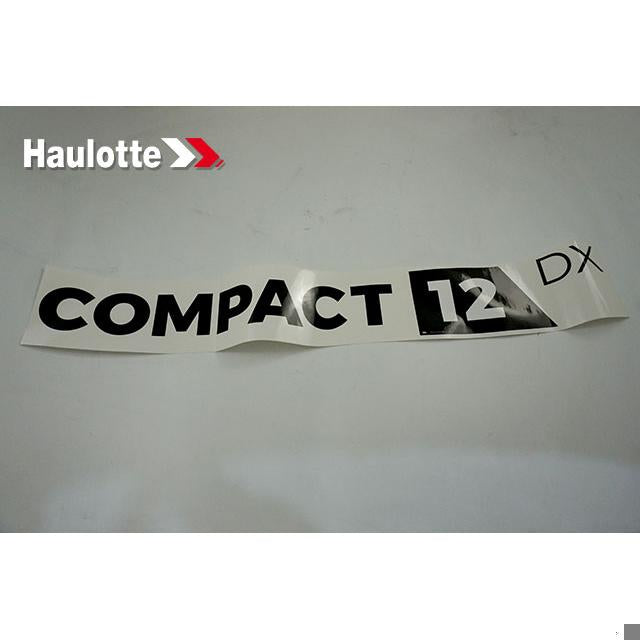 Haulotte Part # 4001125000 - COMMERCIAL NAME LABEL