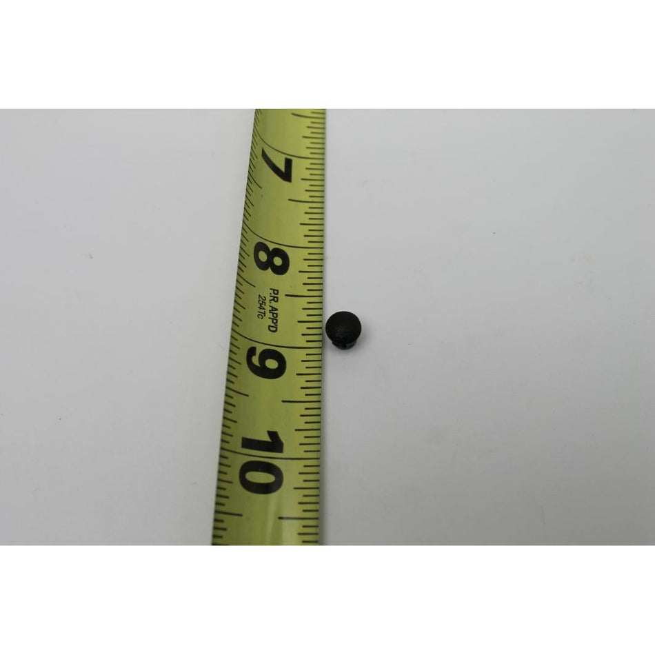 Genie Part # 42781. 42781GT - PLUG. NYLON .250 BLACK DOMED