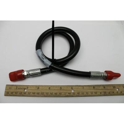 Genie Part # 42818-S. 42818-SGT - HOSE ASSY-'JI'TO JIB CYL CAP