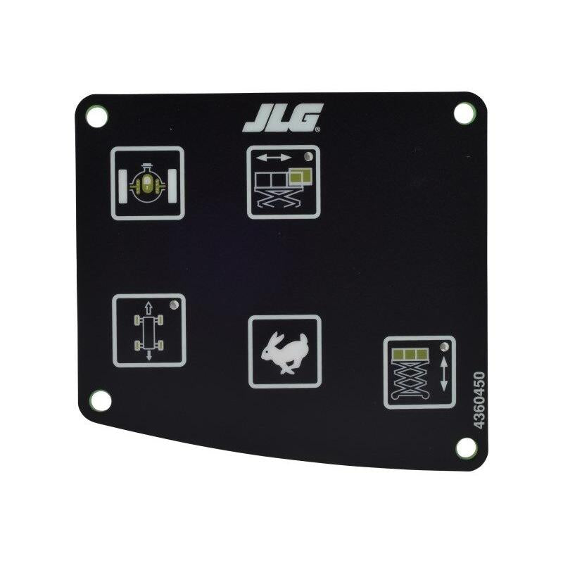 JLG Part # 4360450 - SWITCH. MEMBRANE PAD W/OUT TILT