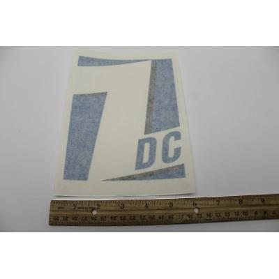 Genie Part # 43628. 43628GT - DECAL. Z. DC BLU/GR 7 X 5.5