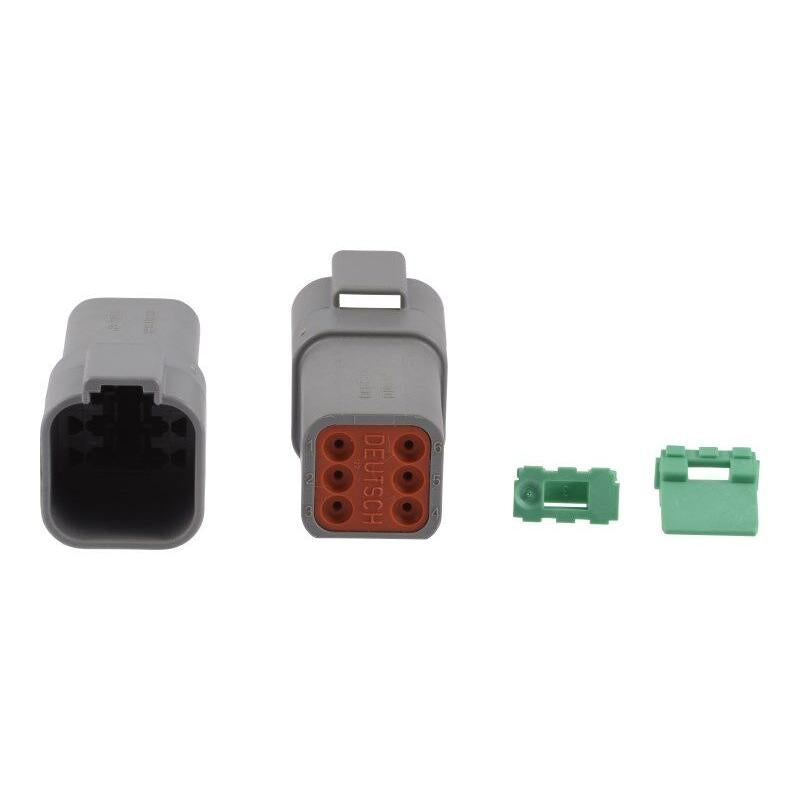 JLG Part # 4460899S - TERM. CONN 6 POS RECPT (GREY)