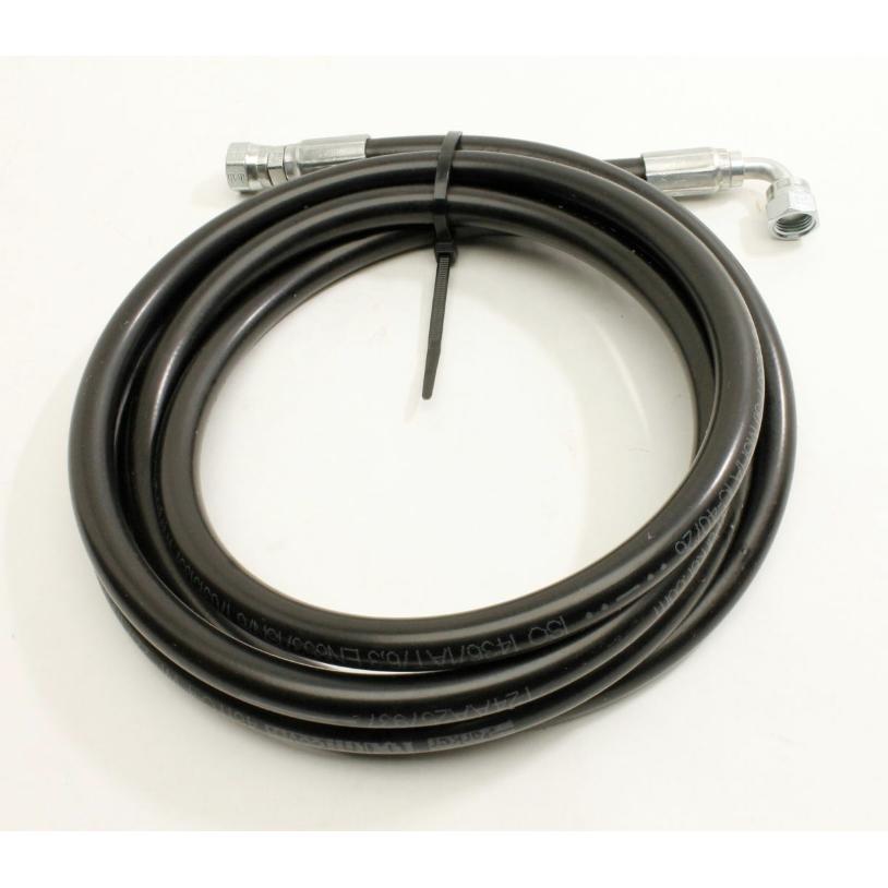 Genie Part # 49117-9991. 49117-9991GT - HOSE ASSY. 1/4. 90 FEM. STR FEM