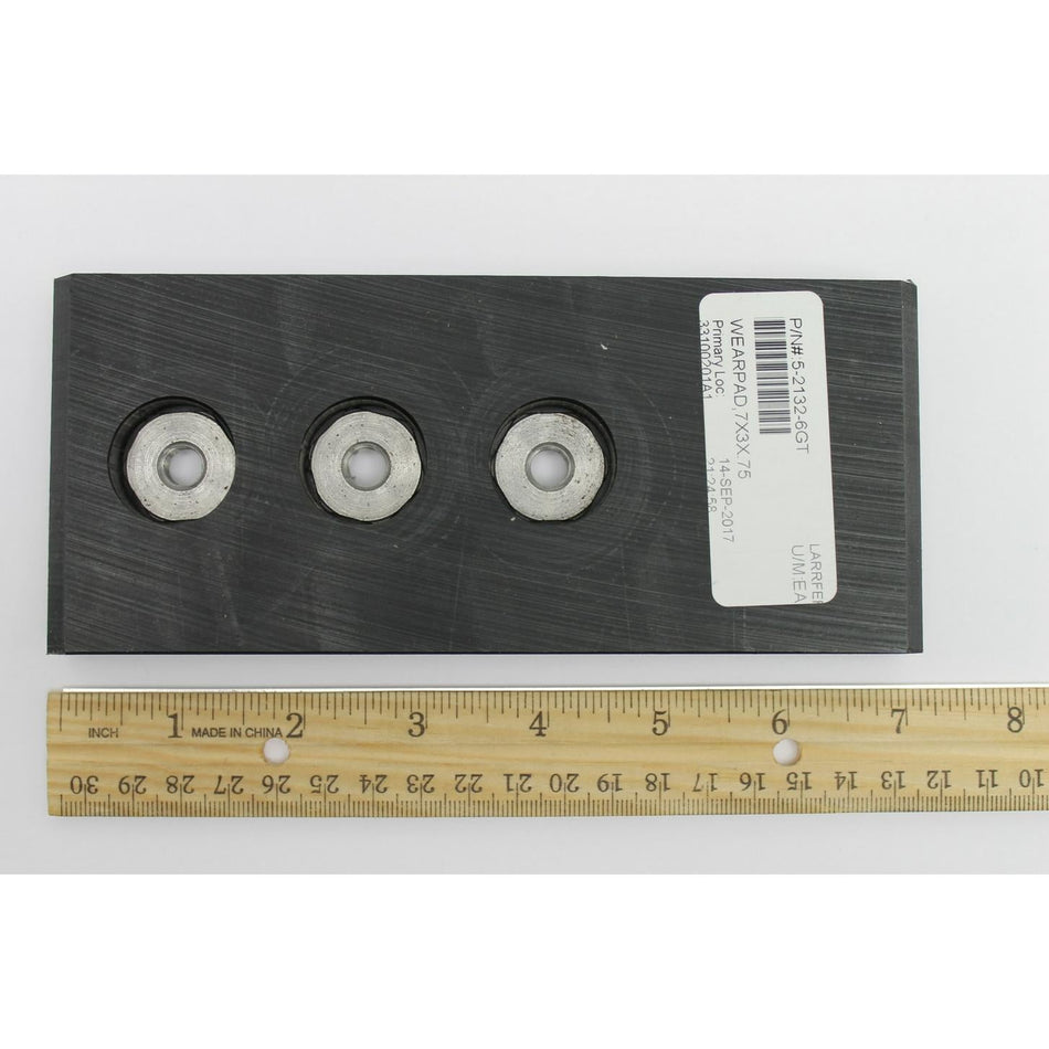 Genie Part # 5-2132-6. 5-2132-6GT - WEARPAD. 7X3X.75