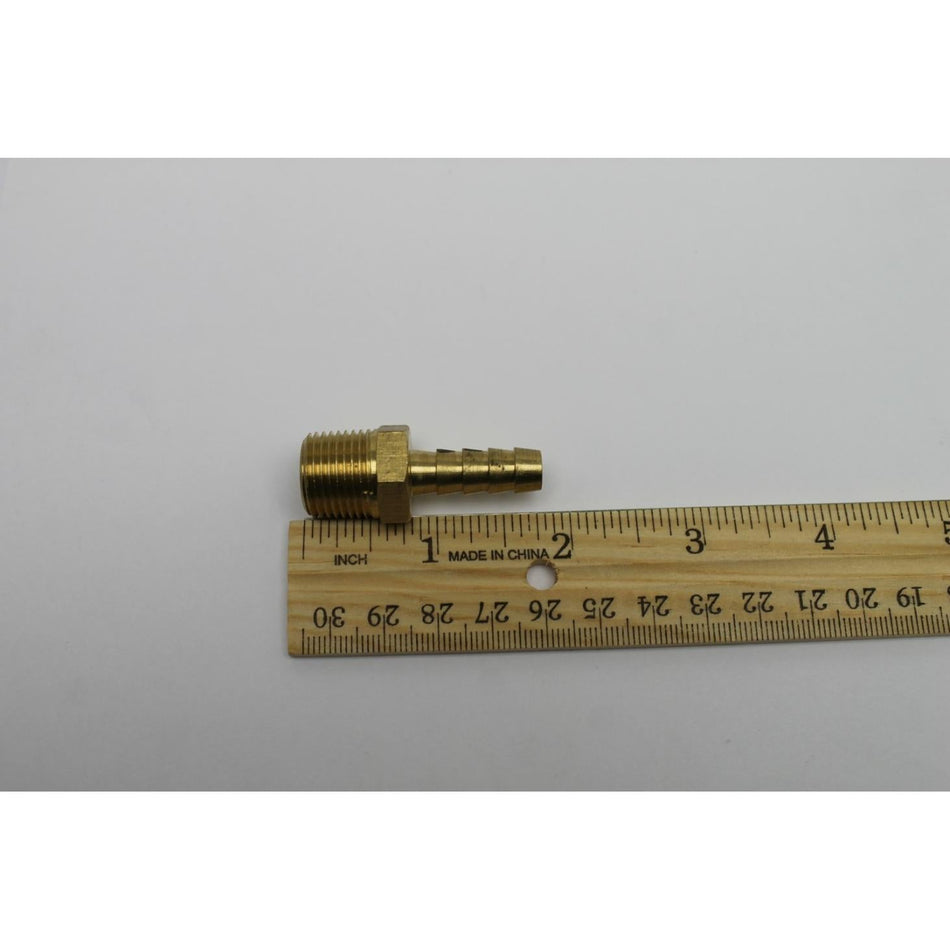 Genie Part # 54124. 54124GT - HOSE END. BARB. 3/8 MNPT X 5/16