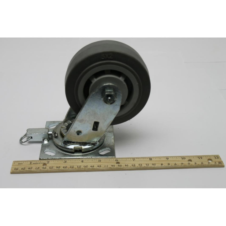 Genie Part # 57733. 57733GT - CASTER. PL. SW LOCK. 5 X 2**