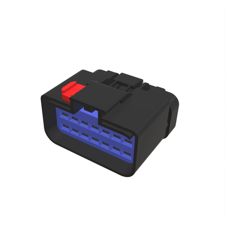 Black External Electrical Connector Housing. 14 Cavities - 57M10297