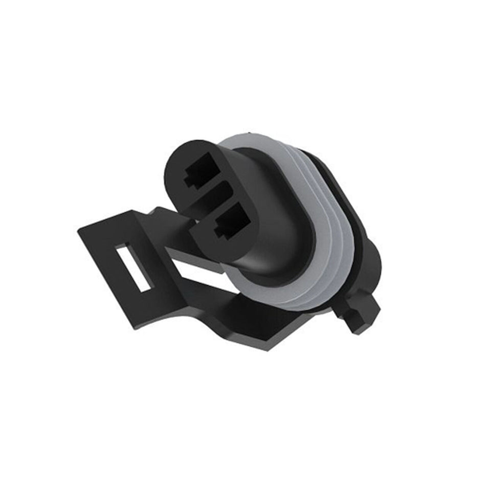 Black Internal Electrical Connector Housing. 3 Cavities - 57M7254